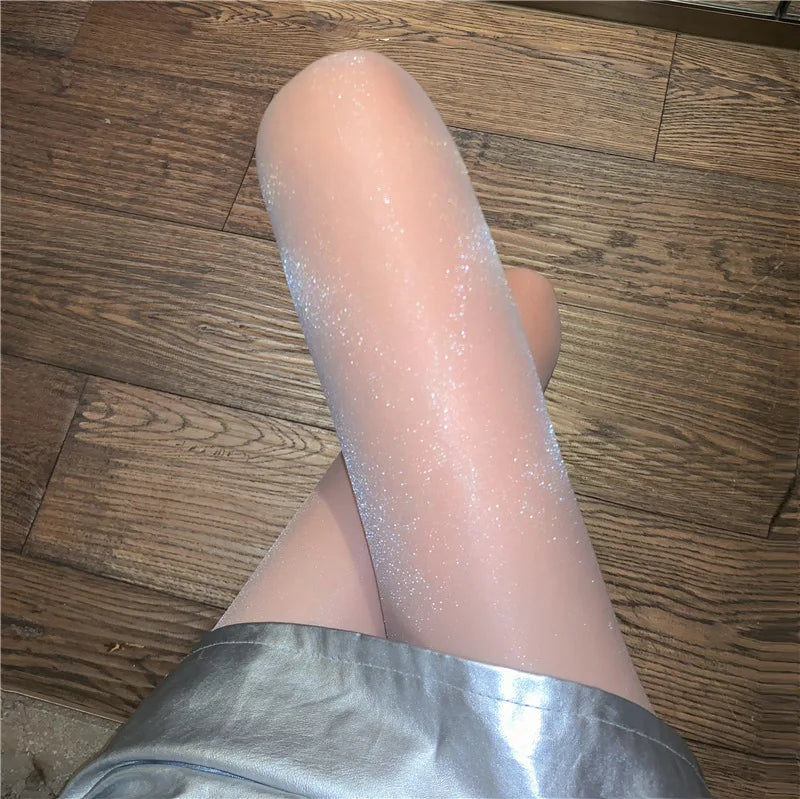 Nylon Patterned Tights for Women - 3