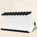 Polyester Elastane Crew Socks For Men