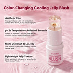 Color Changing Jelly Blush Stick For Lips And Cheeks