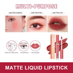Matte Velvet Liquid Lipstick Waterproof Long Lasting Lip Glaze