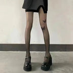 Butterfly Pattern Nylon Pantyhose