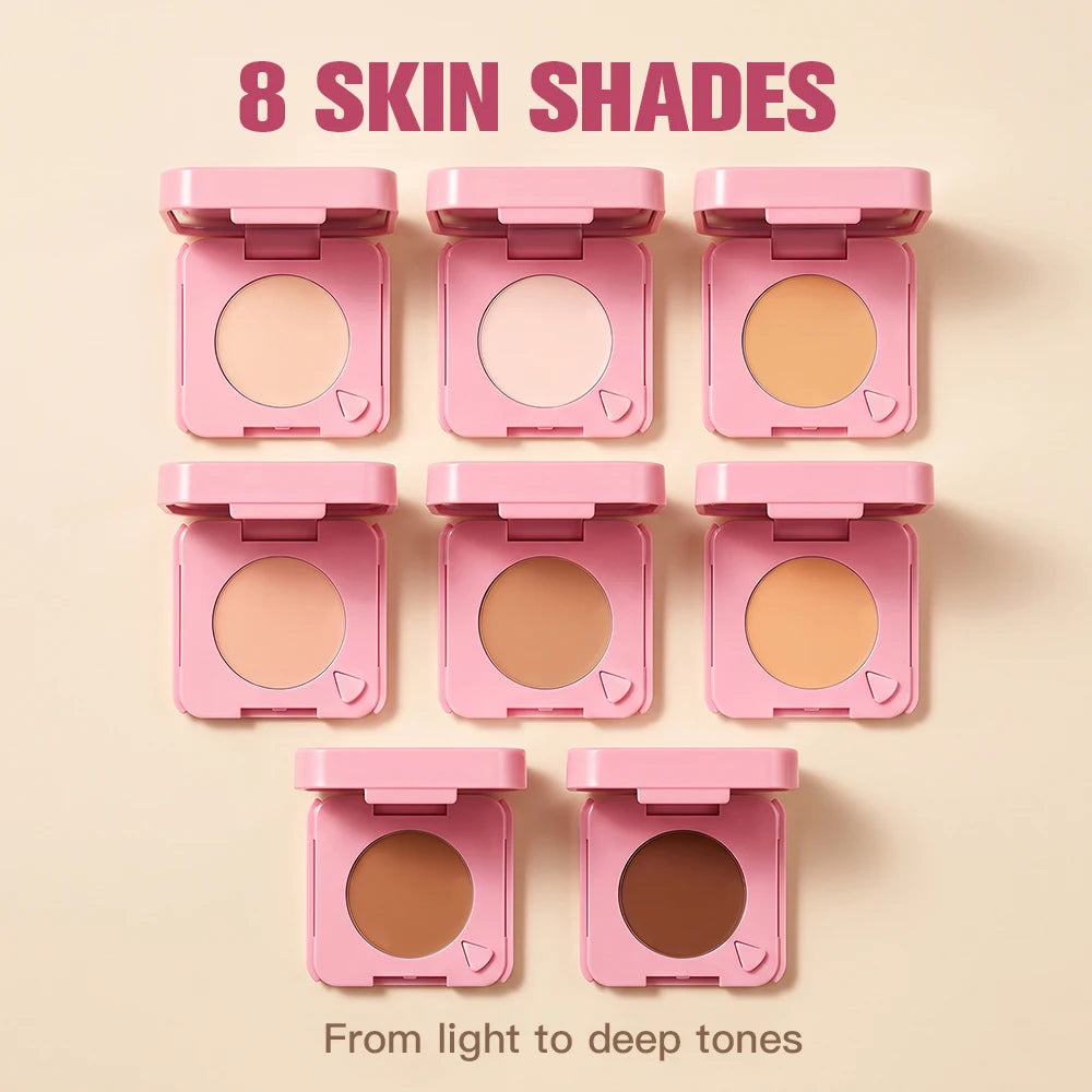 Pressed Powder Face Setting Compact With Integrated Phone Grip - 3