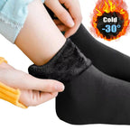 Thick Fleece Lined Winter Socks for Women