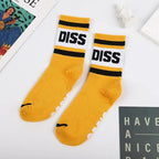 Polyester Elastane Blend Crew Socks Set