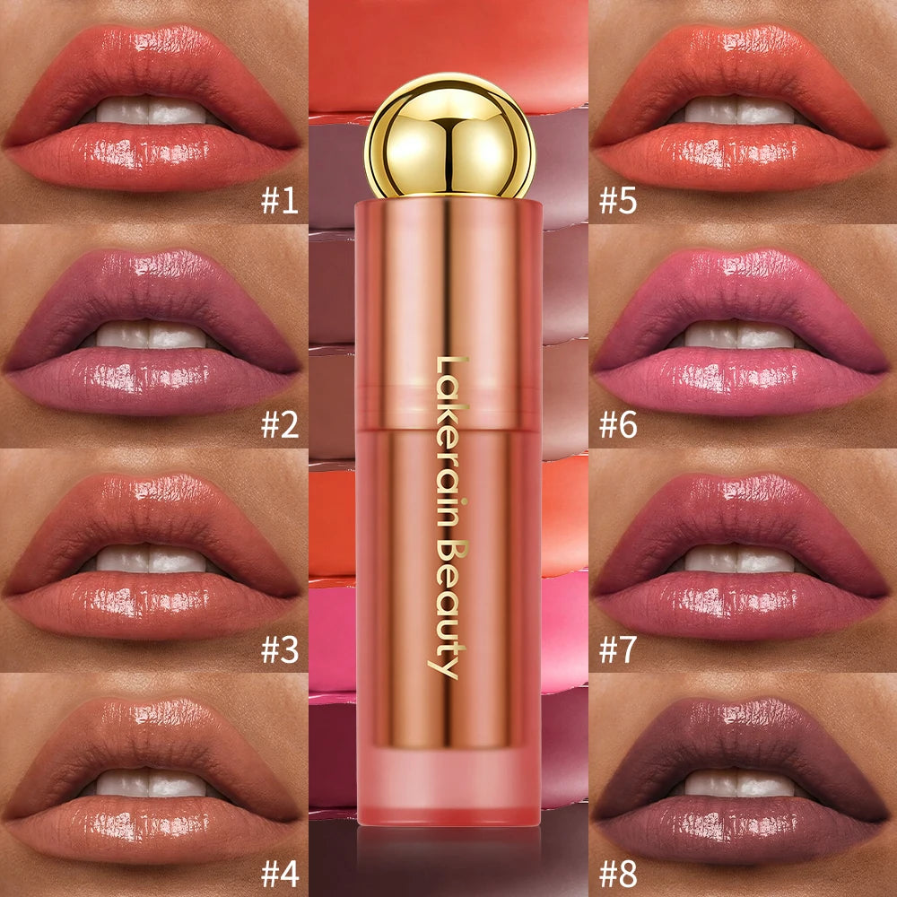 Tinted Lip Oil Stick Moisturizing Glossy Plumping Lipstick - 3