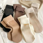 Polyester Elastane Thick Thermal Socks