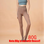 Fleece Lined Nylon Elastane Winter Tights