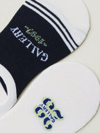 Polyester Elastane Women No Show Liner Socks 5 Pack