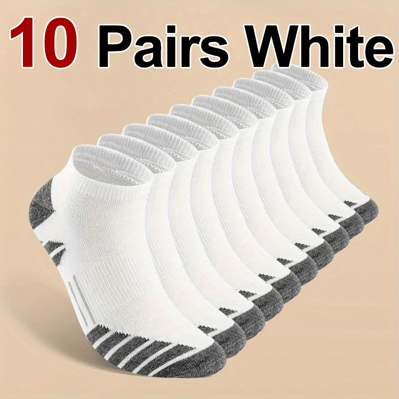 Polyester Elastane Low Cut Athletic Socks