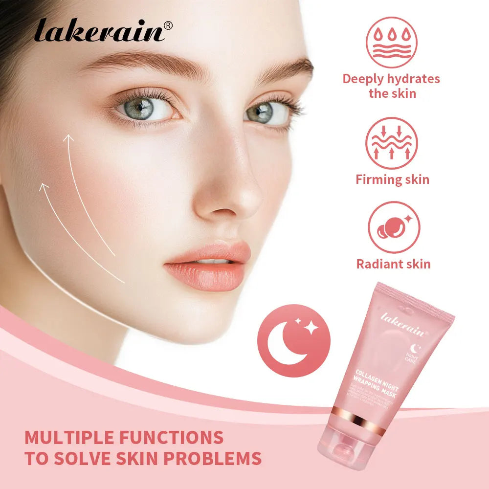 Collagen and Turmeric Peel Off Overnight Facial Mask Duo
