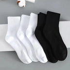 Polyester Blend Casual Low Tube Socks Set