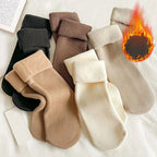 Polyester Elastane Thermal Socks For Women