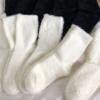 Polyester Elastane Plush Winter Socks