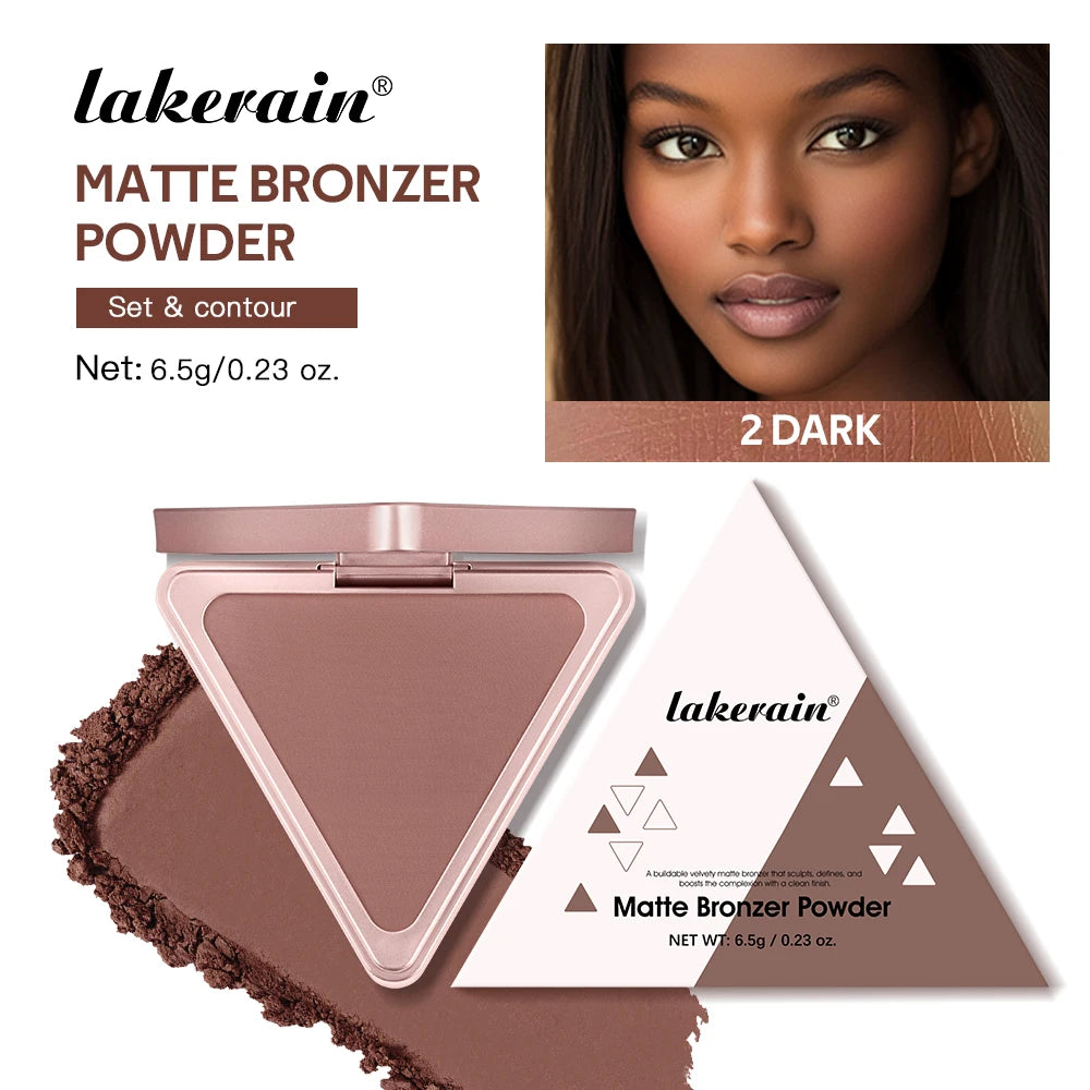 Matte Bronzer Powder Face Contour Makeup