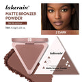Matte Bronzer Powder Face Contour Makeup