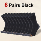 Polyester Elastane Crew Socks For Men
