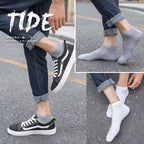 Polyester Nylon Ankle Socks Five Pack
