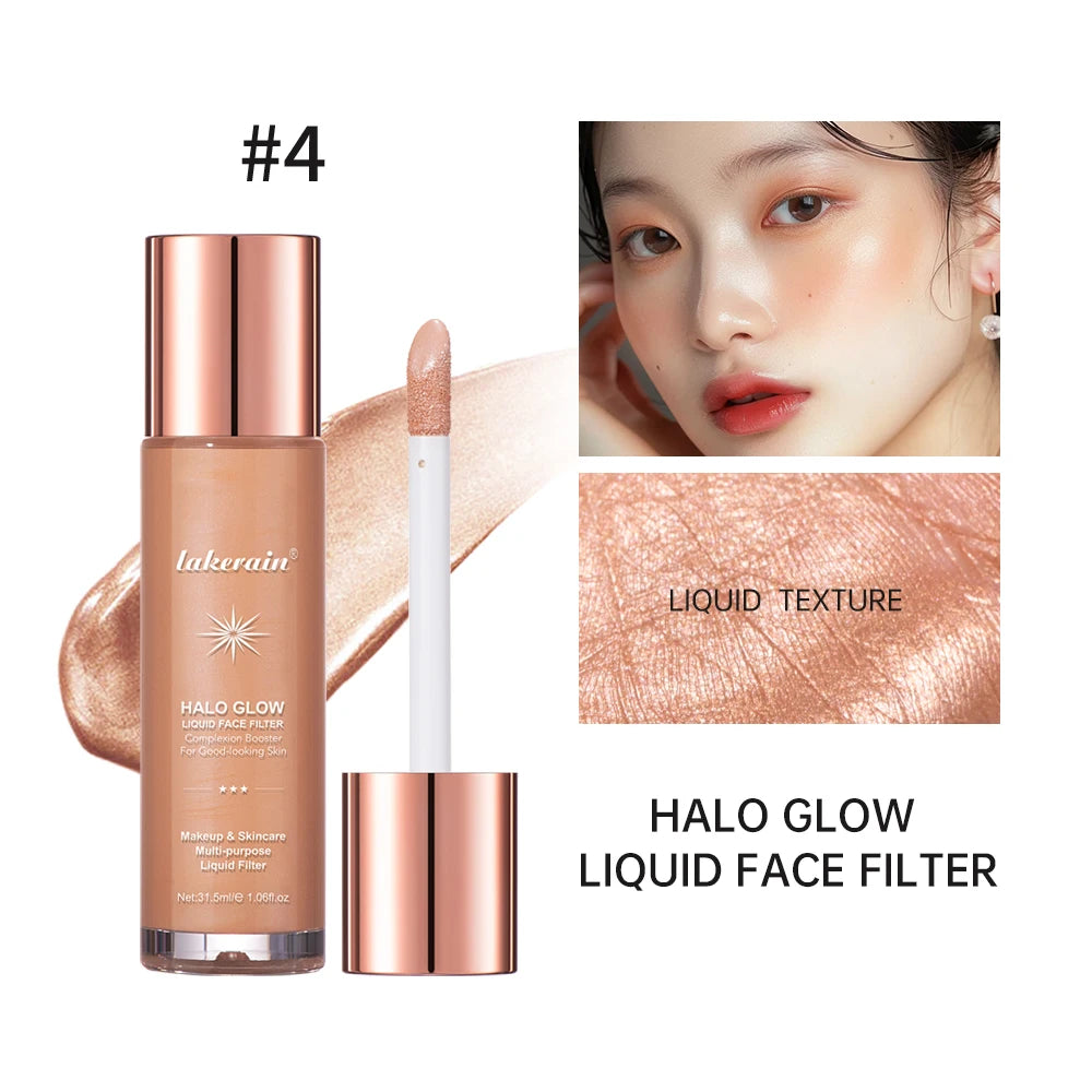 Liquid Face Highlighter Makeup Glow Serum