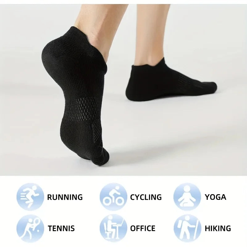 Polyester Blend Low Cut Sports Socks