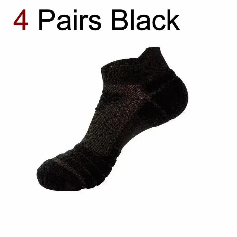 Men Cotton Blend Athletic Sports Socks
