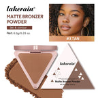 Matte Bronzer Powder Face Contour Makeup