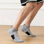Polyester Spandex Athletic Ankle Socks