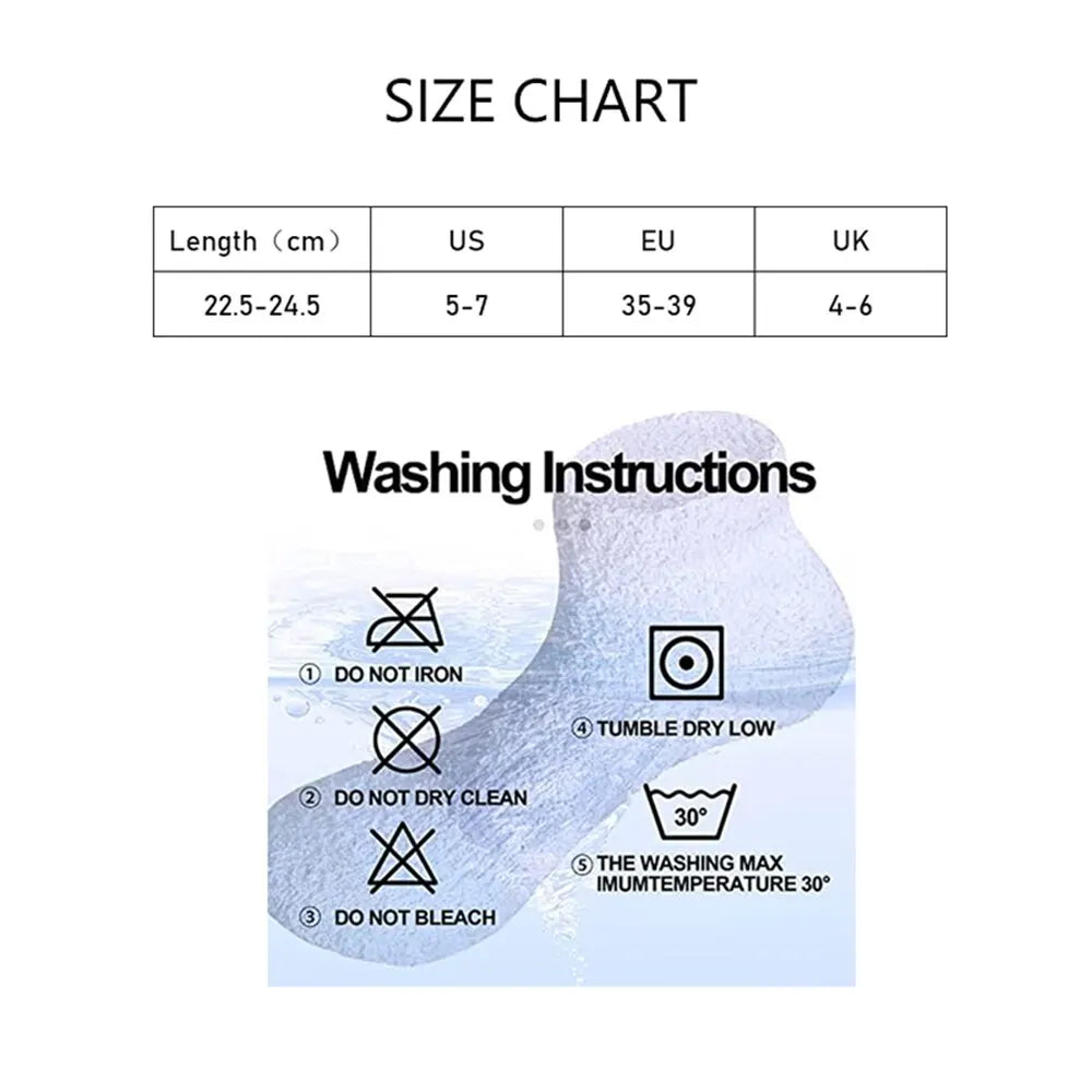 Polyester Fleece Lined Thick Winter Socks