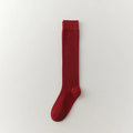 Wool Cotton Blend Knee High Casual Socks