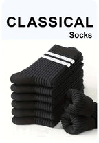 Polyester Spandex Mid Calf Casual Crew Socks