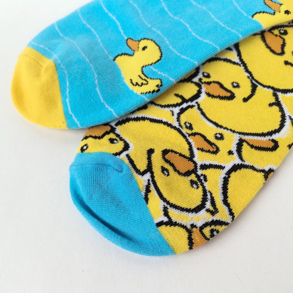 Cotton Cartoon Duck Ankle Socks