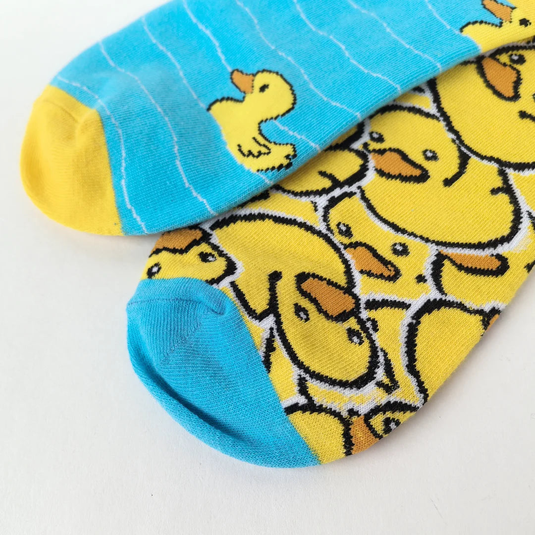 Cotton Cartoon Duck Ankle Socks