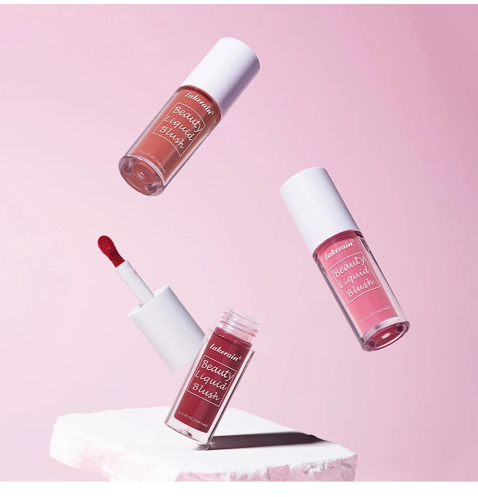 Liquid Blush Face Cheek Tint Waterproof Long Lasting Pigmented Makeup