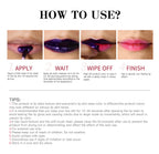 Waterproof Peel Off Lip Stain Moisturizing Long Lasting Liquid Lipstick