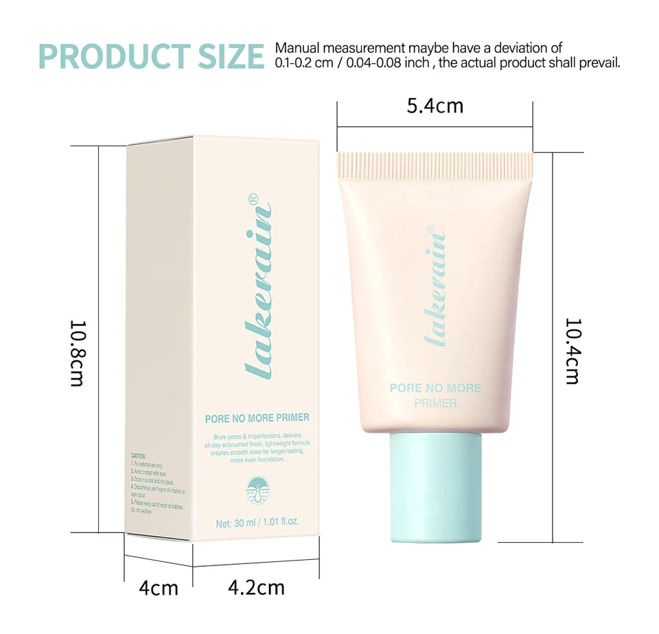 Cream Makeup Primer Pore Minimizing Oil Control Face Base
