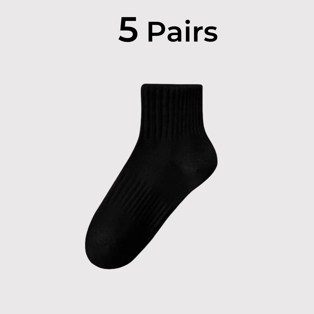 Polyester Elastane Blend Mid Calf Casual Socks for Women