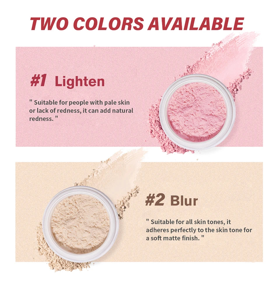 Loose Setting Powder Matte Oil Control Finishing Makeup - 10