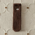 Polyester Blend Bear Cartoon Pattern Mid Tube Casual Socks
