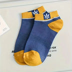 Cotton Blend Low Cut Casual Ankle Socks