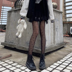 Butterfly Pattern Nylon Pantyhose