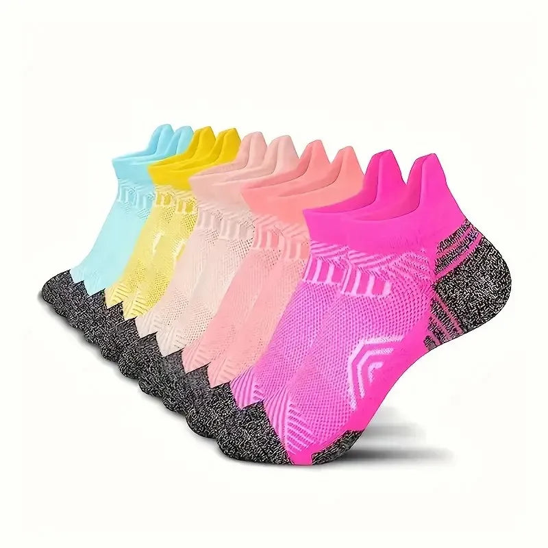 Polyester Elastane Low Cut Sports Socks - 7