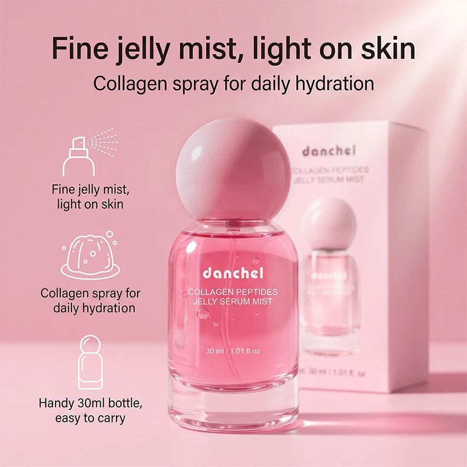 Collagen Peptide Jelly Serum Mist Deep Hydrating Facial Spray - 10