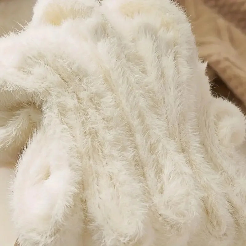 Polyester Elastane Plush Winter Socks
