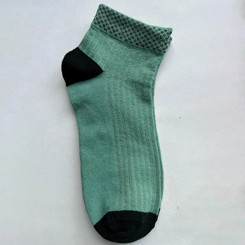 Polyester Elastane Crew Socks For Men