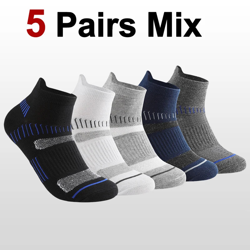 Polyester Blend Ankle Socks Sports Performance Footwear - 19