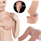 Polyester Adhesive Breast Lift Tape for Body Support