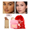 Foundation Stick and Pressed Powder Makeup Set