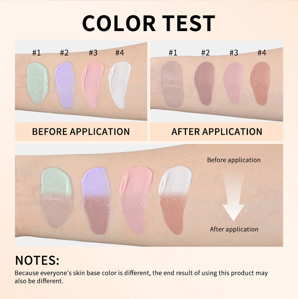 Color Changing Liquid Foundation Moisturizing Base Makeup