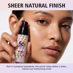 3 Color Correcting Makeup Primer Cream SPF50