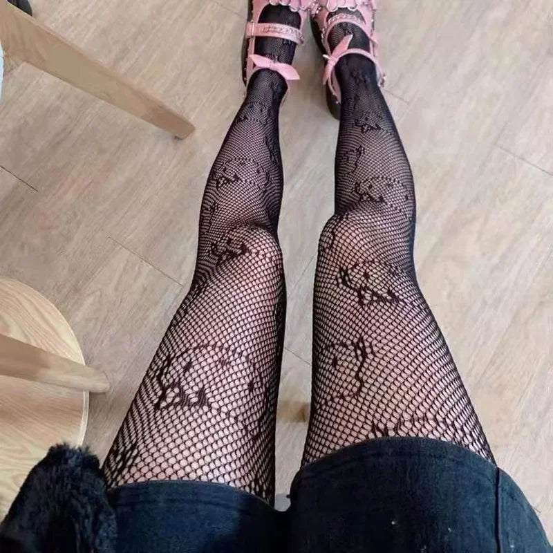 Polyester Nylon Thigh High Cat Paw Stockings - 13