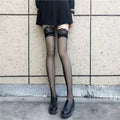Nylon Thigh High Stockings For Women